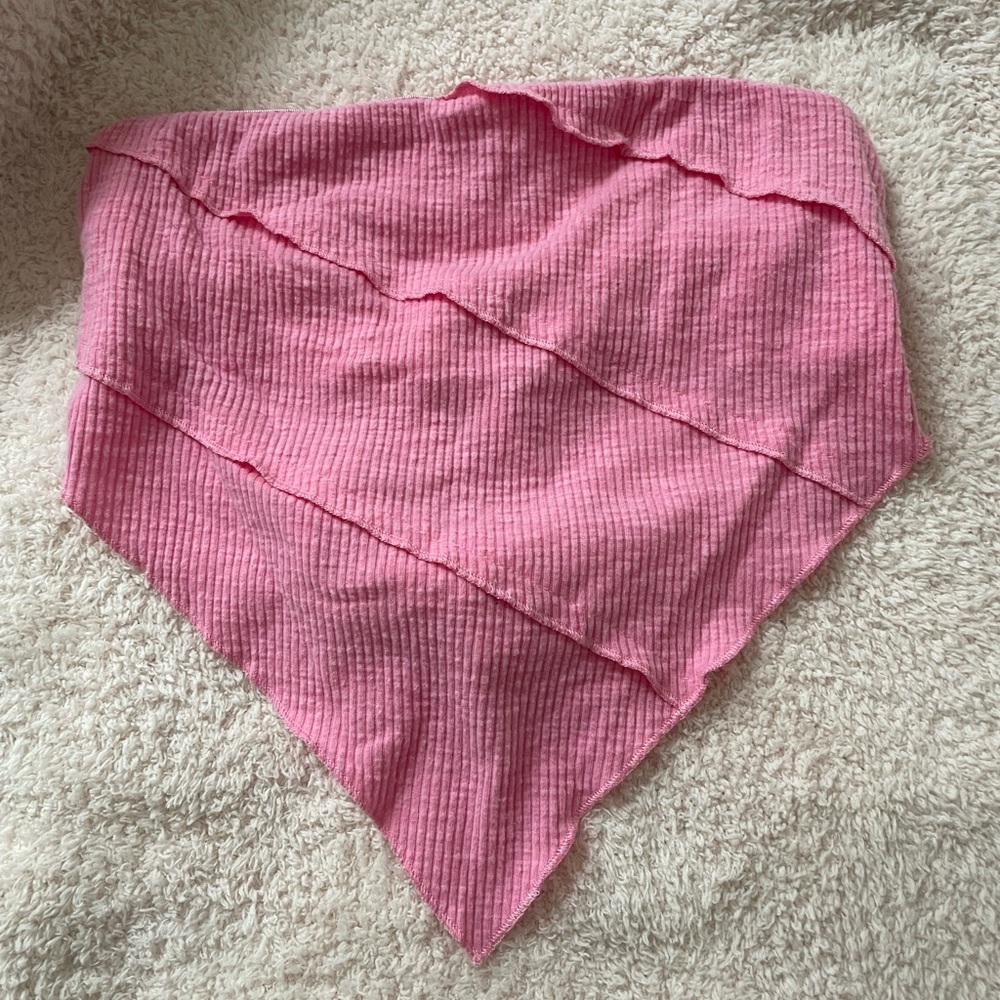 Princess polly pink textured banana top